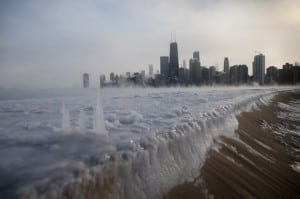 Sub-Zero Temperatures Put Chicago Into Deep Freeze