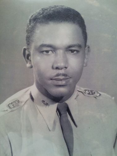 Lt. Joseph Laroche 1963. Photo Courtoisie Roseline P. Laroche.