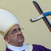 TOPSHOTS-ITALY-POPE-IMMIGRATION-REFUGEE-LAMPEDUSA